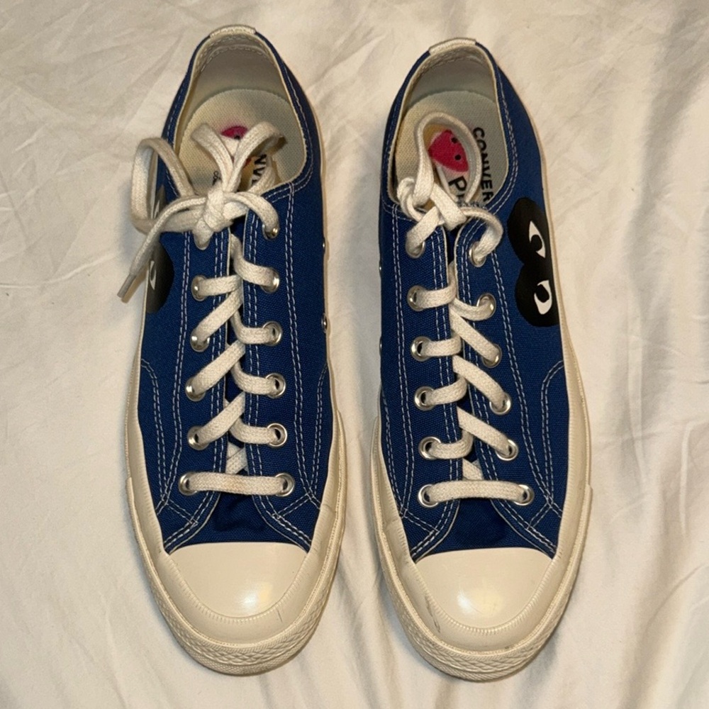 Converse All Star Blue with Brown Soles